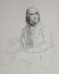 Botanical Ink Wash Drawings, Jacques Arago