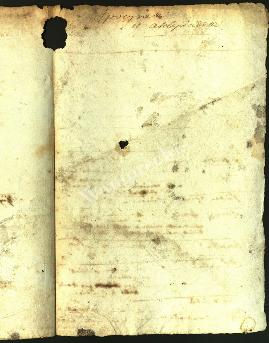 Scientific Notes of Gaudichaud Beaupré
